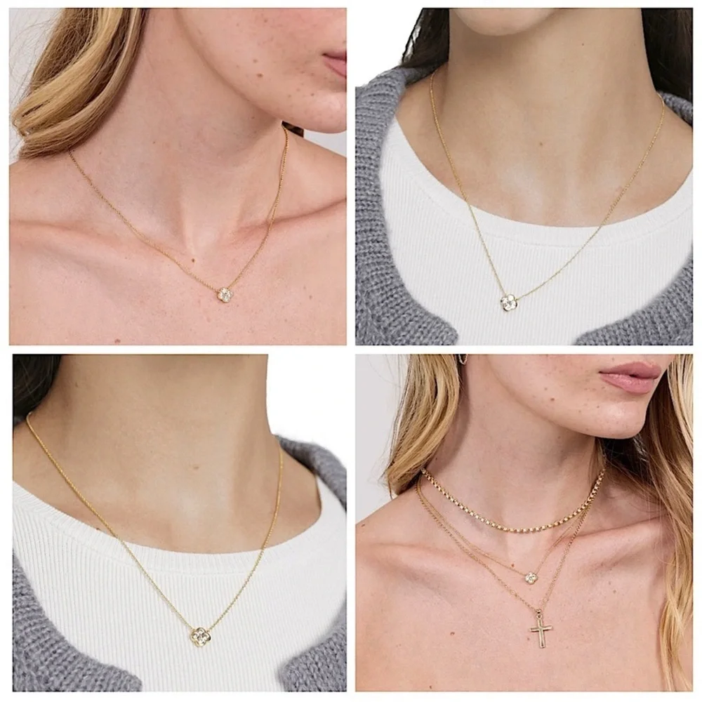 Electric Picks Camilla Necklace Gold